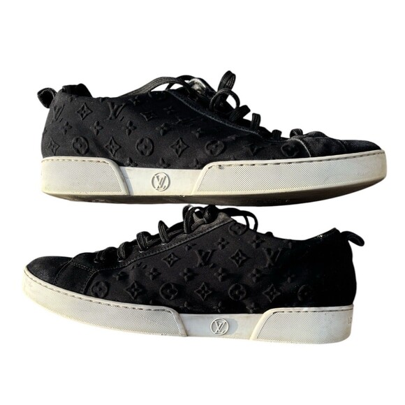 Louis Vuitton Black and White Sneakers - Picture 1 of 7